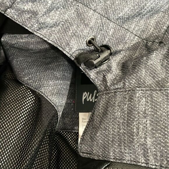 Pulse Women’s Ski Snow Jacket XS Gray Waterproof Windproof - Picture 7 of 10